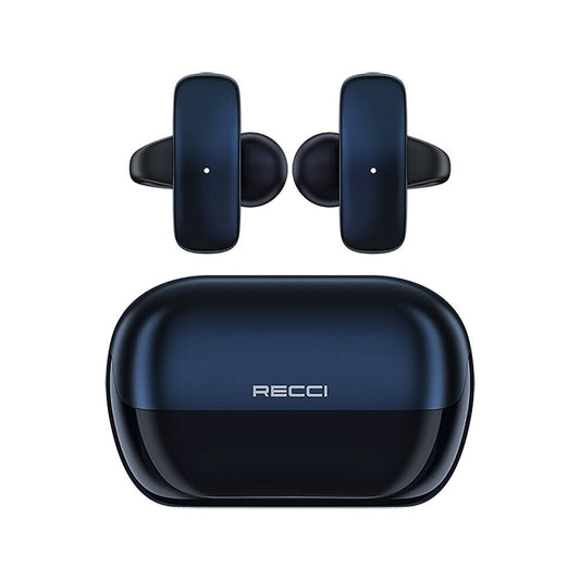 Recci REP-W83 Excellence Serisi ENC Teknolojili Hi-Fi Ses Kaliteli TWS Kulak İçi Bluetooth v5.3 Kulaklık Mavi