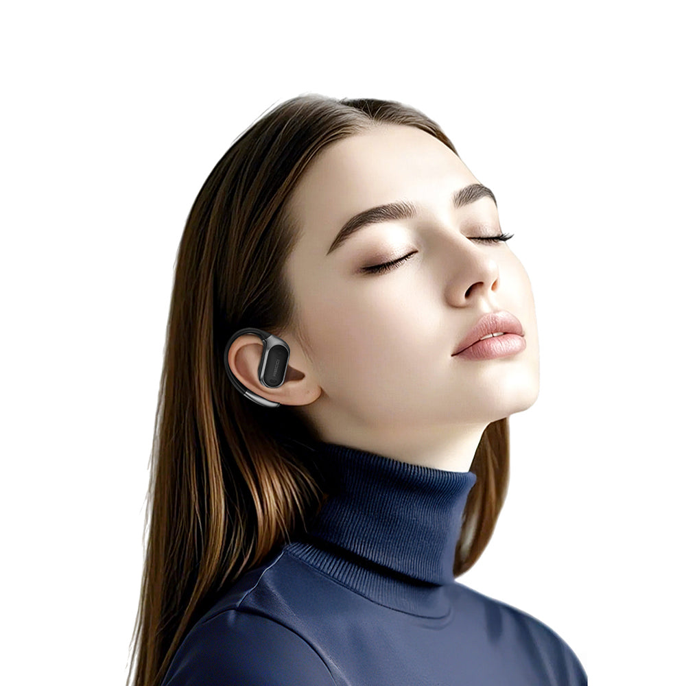 Recci REP-W92 OWS Wireless Hi-Fi Ses Kaliteli Bluetooth v5.3 Kulak İçi Kulaklık Siyah