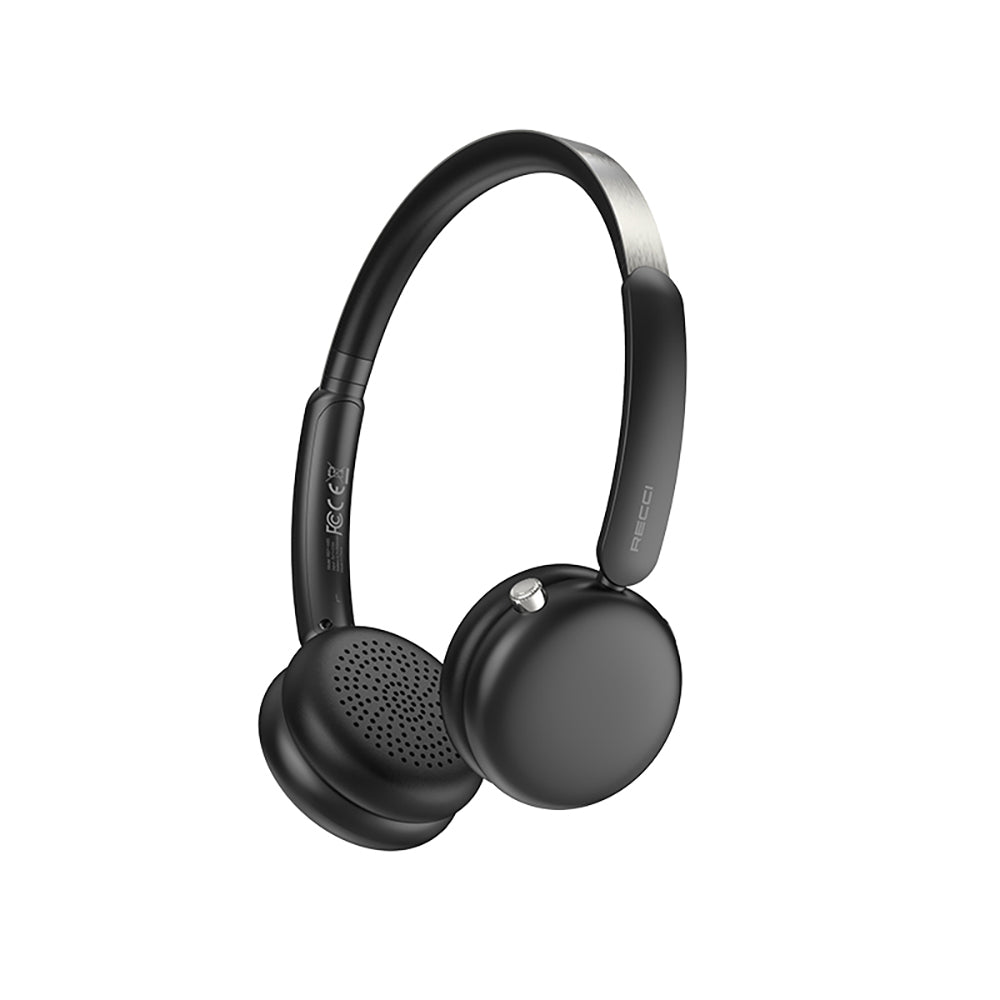 Recci REP-W95 ANC/ENC Özellikli Hi-Fi Ses Kaliteli Kulak Üstü Bluetooth v5.3 Kulaklık Siyah