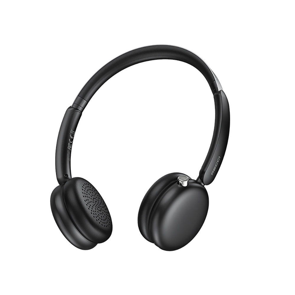 Recci REP-W95 ANC/ENC Özellikli Hi-Fi Ses Kaliteli Kulak Üstü Bluetooth v5.3 Kulaklık Siyah