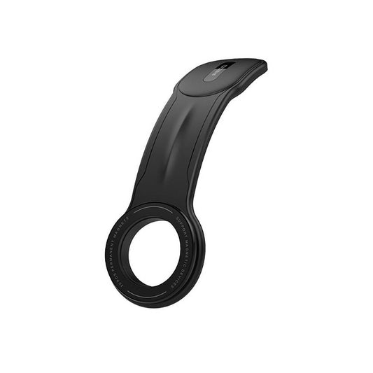 Recci RHO-C40 Magnetik M-safe Uyumlu Bükülebilen Eğimli ve Düz Zemin Araç Telefon Tutucu Siyah