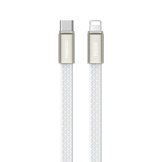Recci RS55CL Type-C to Lightning PD Hızlı Şarj Özellikli Data ve Şarj Kablosu 30W 1M