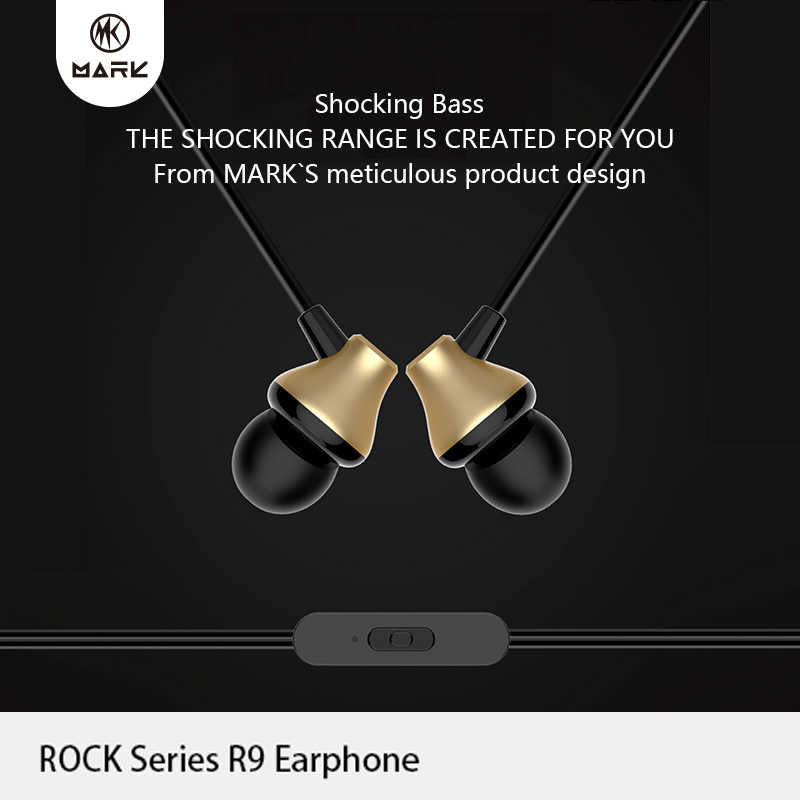 Rock R9 3.5mm Mp3 Stereo Kulaklık Siyah