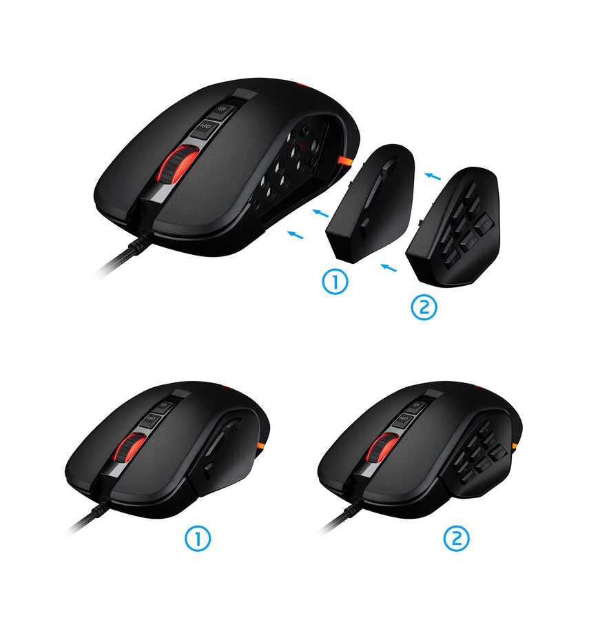 Sarepo GT-400 Oyuncu Mouse Siyah