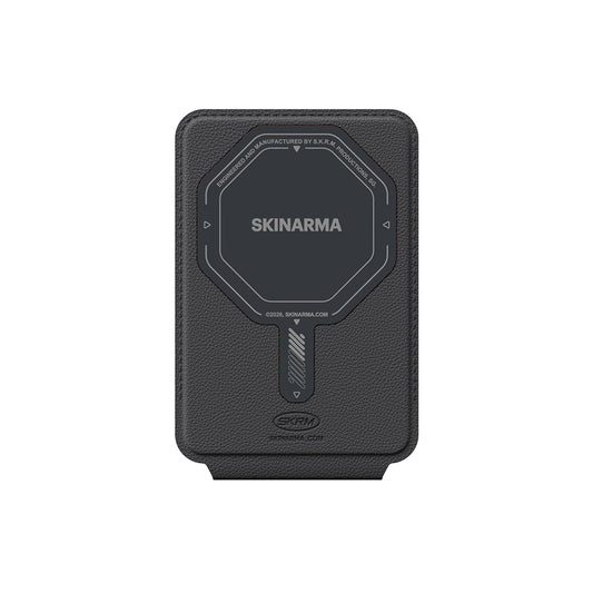 Skinarma Axis Serisi Foldable Stand Özellikli Deri Tasarımlı Kartlık