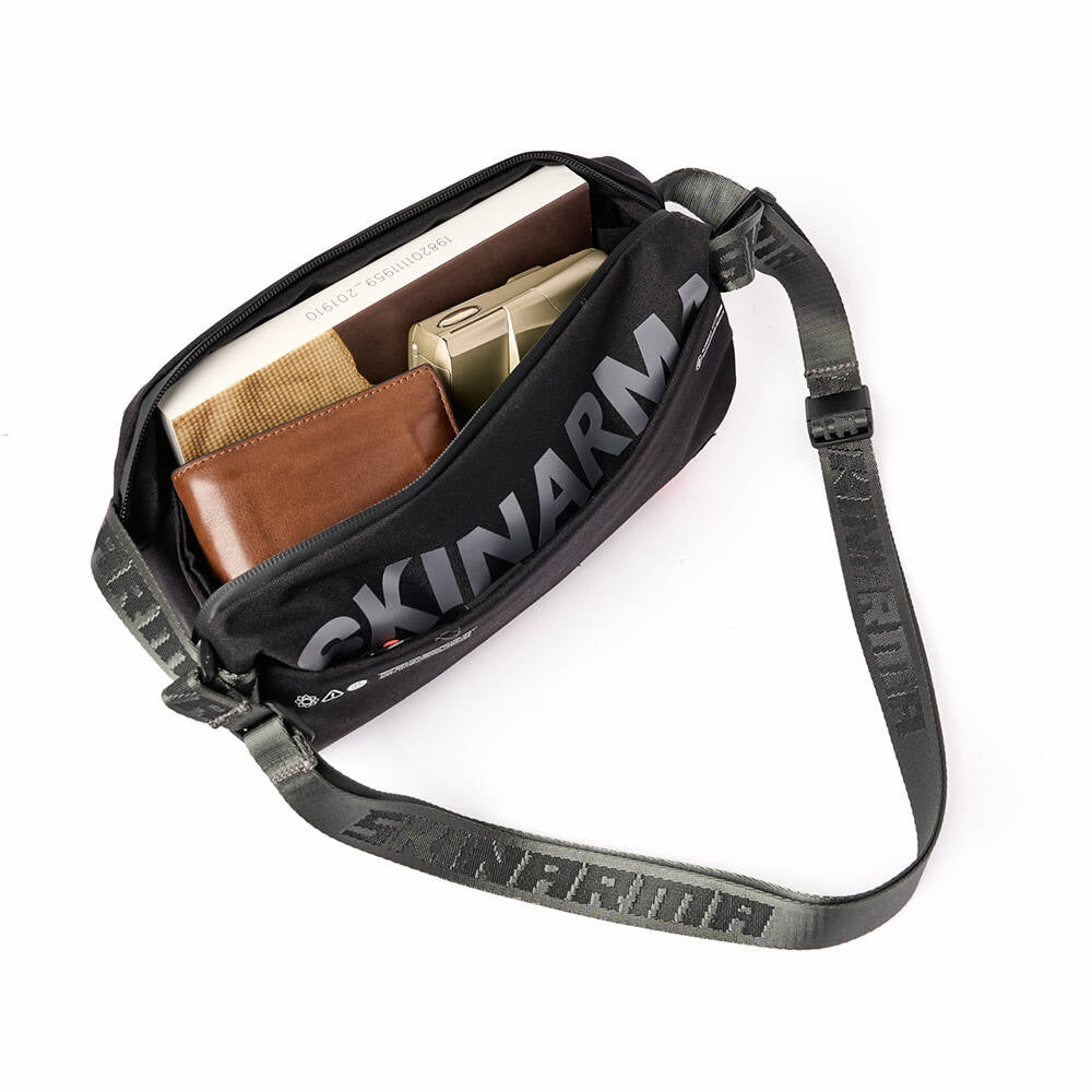 Skinarma Crossbody Fardel Çapraz Vücut Çantası Yeşil