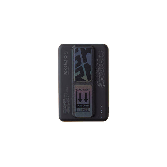 SkinArma Kira Kobai Holografik Tasarımlı Standlı Wireless ve PD Hızlı Şarj Özellikli Powerbank 15W 10000mAh Siyah