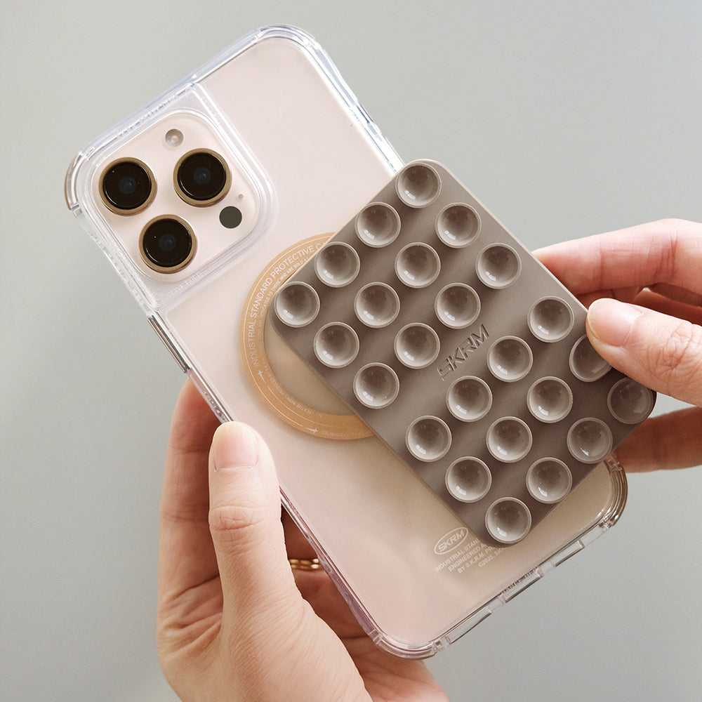 Skinarma Stax Magnetik Vakumlu Telefon Tutucu Füme