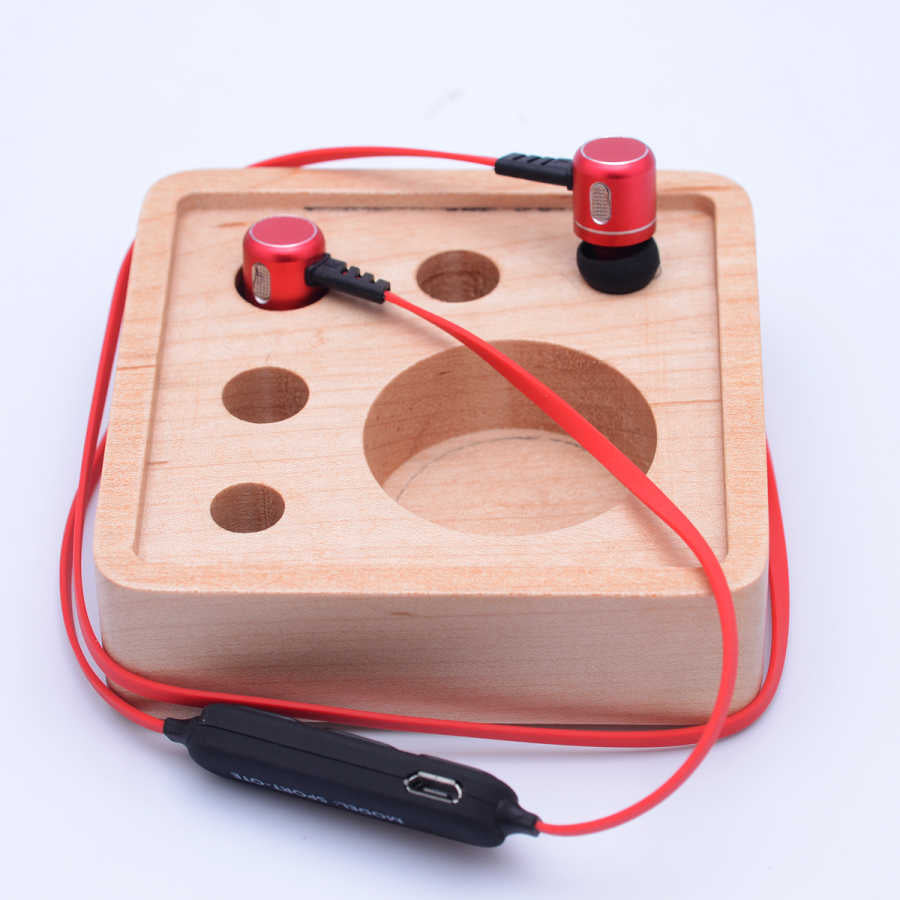 Sport Wireless OTE90 Bluetooth Kulaklık Mıknatıslı Kırmızı