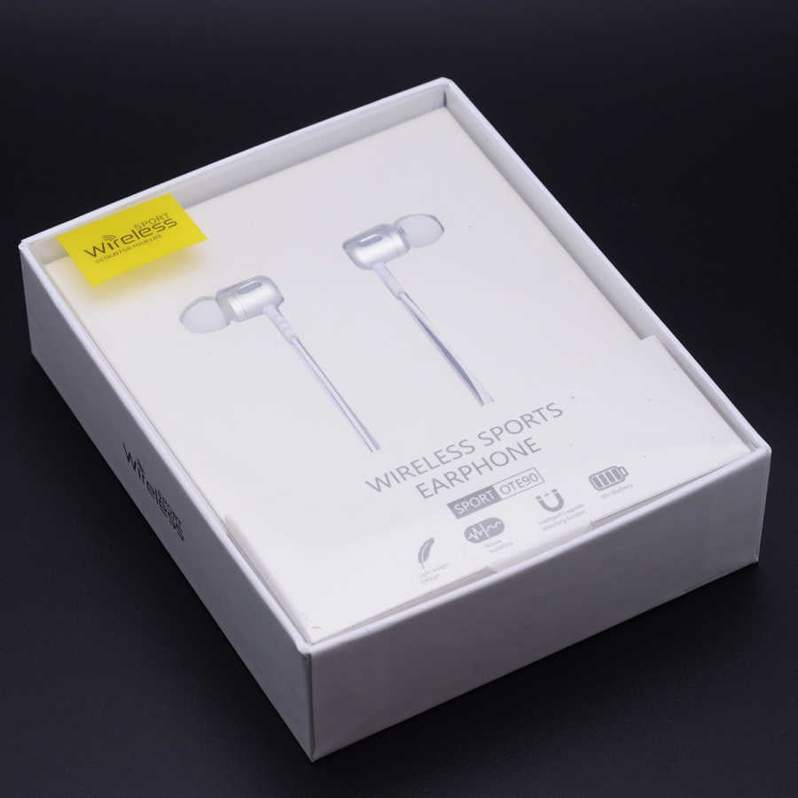 Sport Wireless OTE90 Bluetooth Kulaklık Mıknatıslı Gri