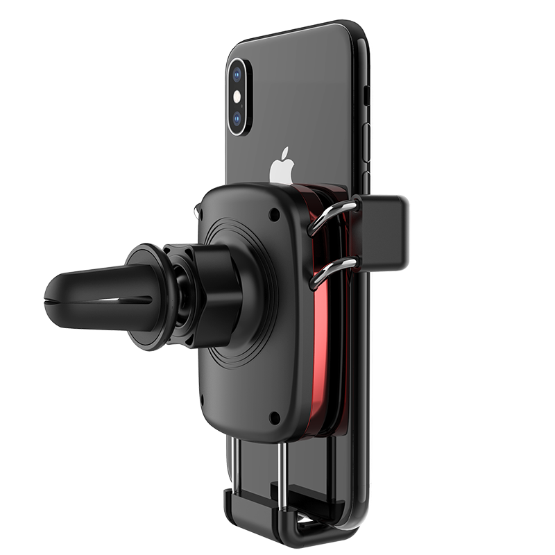 Voero X8 S Metal Araç Telefon Tutucu Gri