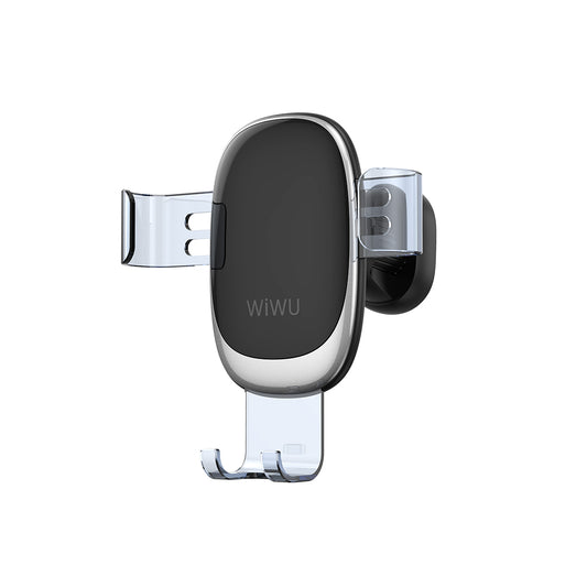 Wiwu CH010 Telefon Ağırlığı İle Çalışan Havalandırma Tasarım Araç Telefon Tutucu Siyah