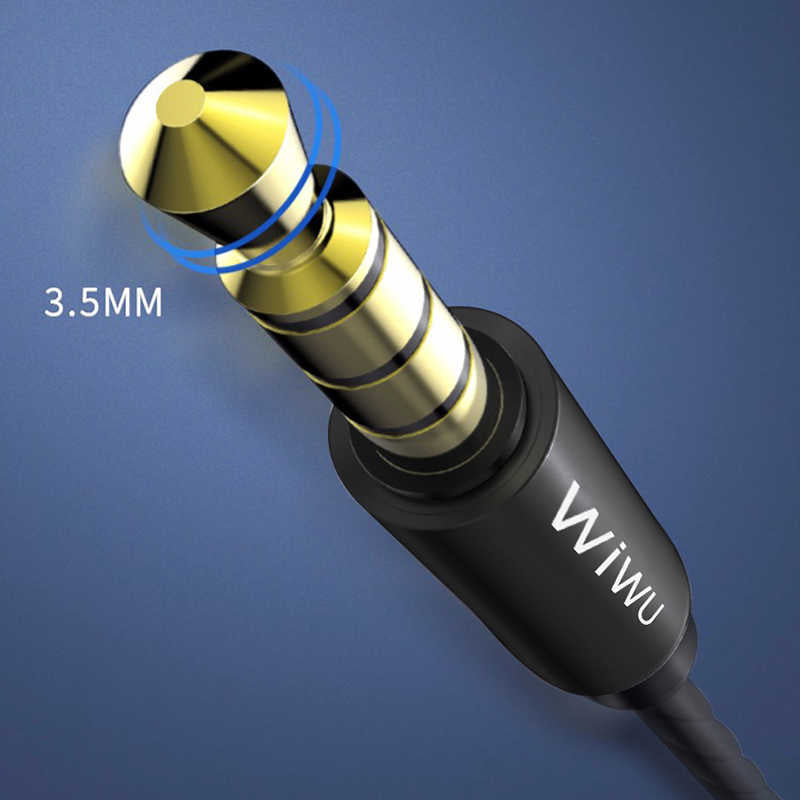 Wiwu Earbuds 102 3.5mm Kulaklık Siyah
