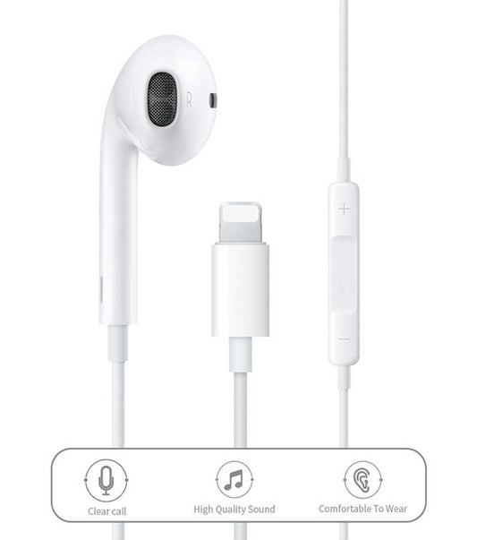 Wiwu Earbuds 303 Lightning Kulaklık Beyaz