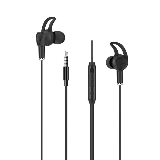 Wiwu EB309 Hi-Fi Ses Kaliteli 3.5mm Kulakiçi Kulaklık Siyah