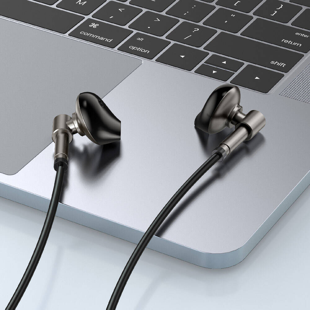 Wiwu EB316 Hi-Fi Ses Kaliteli Type-C Kulakiçi Kulaklık Siyah