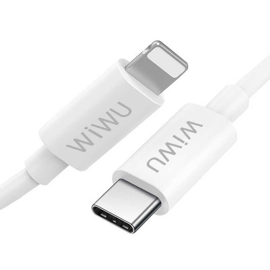 Wiwu G90 20W PD To Lightning Kablo 1M Beyaz