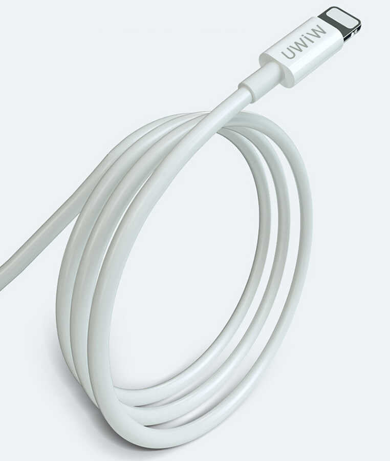 Wiwu G90 20W PD To Lightning Kablo 1M Beyaz