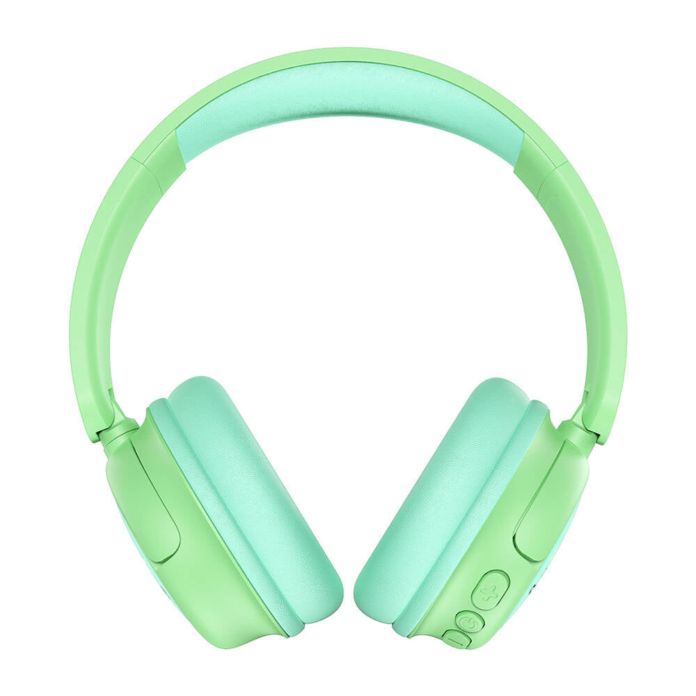 Wiwu KTD-02 Ayarlanabilir Kulak Üstü Kablolu ve Bluetooth 5.3 Çocuk Kulaklığı Mavi