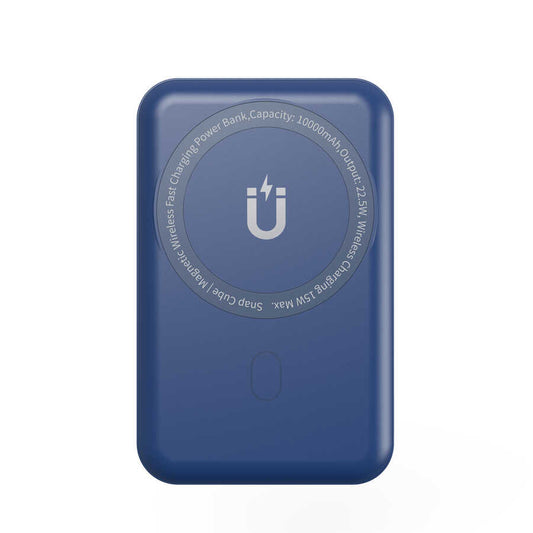 Wiwu SC10000 M-safe Mıknatıslı Wireless Powerbank Mavi