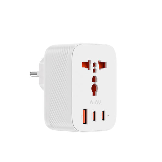 Wiwu Wi-UA008 GaN Tech PD Hızlı Şarj Özellikli Seyahat Şarj Başlığı 30W