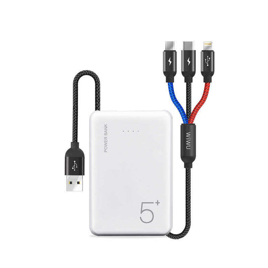 Wiwu WT-05 5000 Mah Powerbank Beyaz