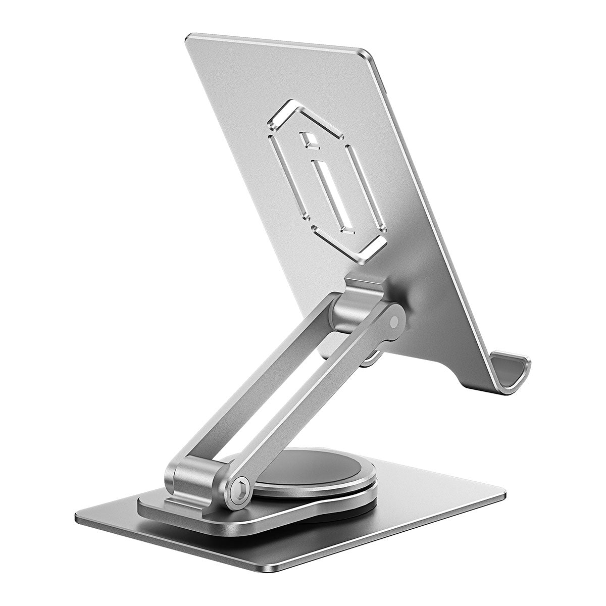 Wiwu ZM107 Taşınabilir Katlanabilir 360 Dönebilen Metal Telefon ve Tablet Standı Gümüş