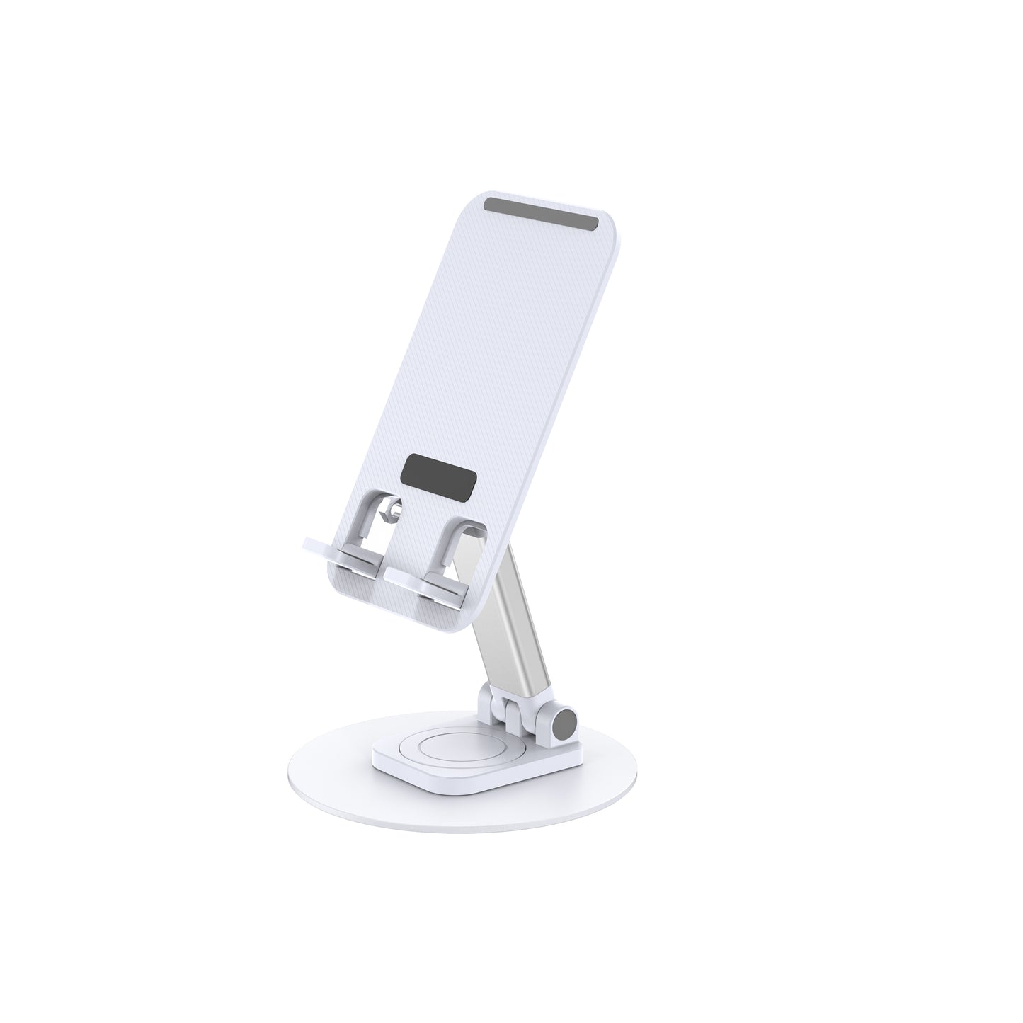 Wiwu ZM109 Taşınabilir Katlanabilir 360 Dönebilen Metal Telefon ve Tablet Standı Beyaz