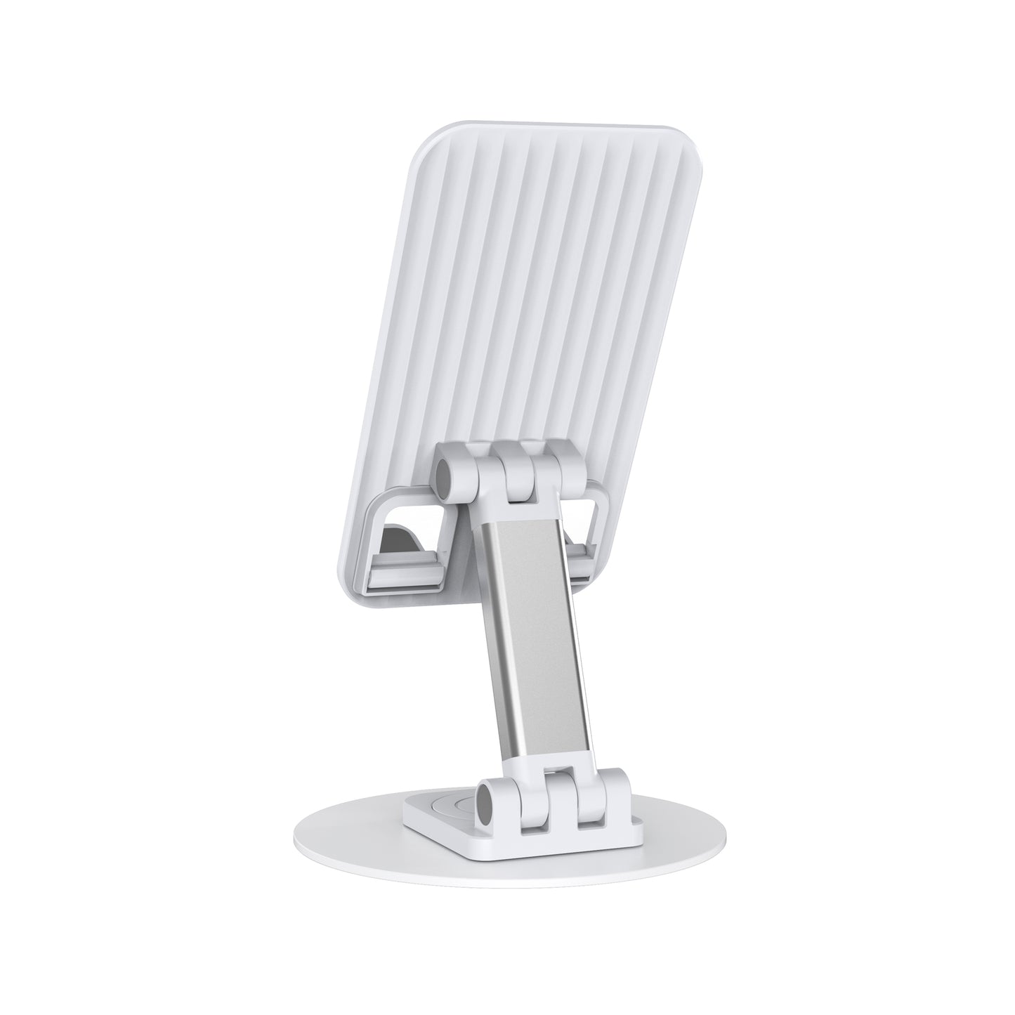 Wiwu ZM109 Taşınabilir Katlanabilir 360 Dönebilen Metal Telefon ve Tablet Standı Beyaz