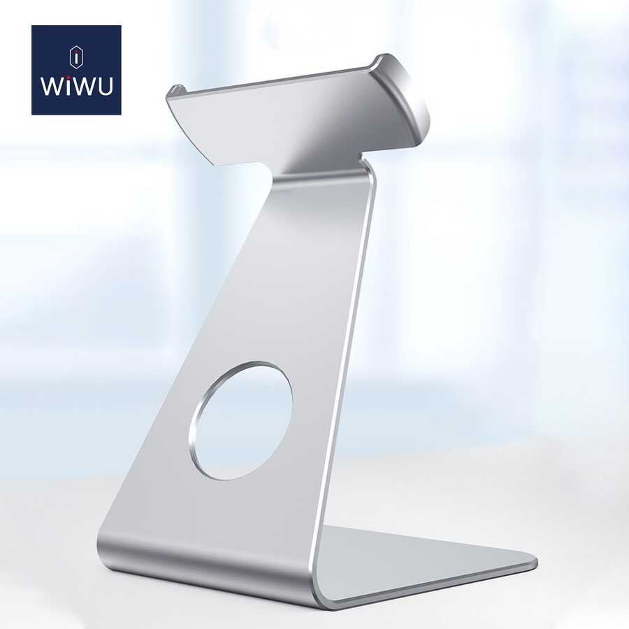 Wiwu ZM303 M-safe Şarj Standı Gümüş