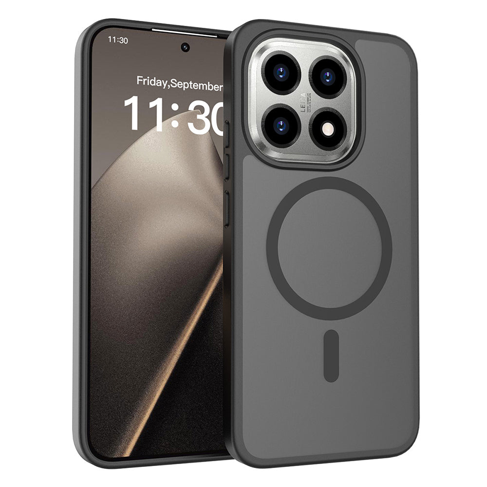 Xiaomi 15T Kılıf Sert PC Arka Yüzey Wireless Şarj Özellikli Zore Flet M-safe Kapak