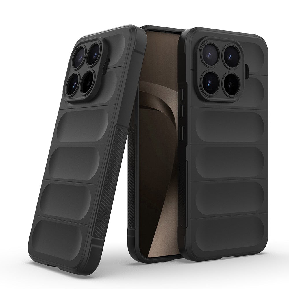 Xiaomi 17T Kılıf Esnek TPU Oyuklu Arka Yüzey Tasarımlı Zore Etnik Silikon Kapak