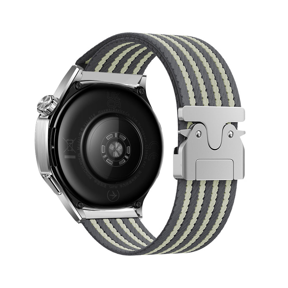 Xiaomi Amazfit Pace Zore KRD-133 22mm Naylon Kumaş Hasır Örgülü Kordon