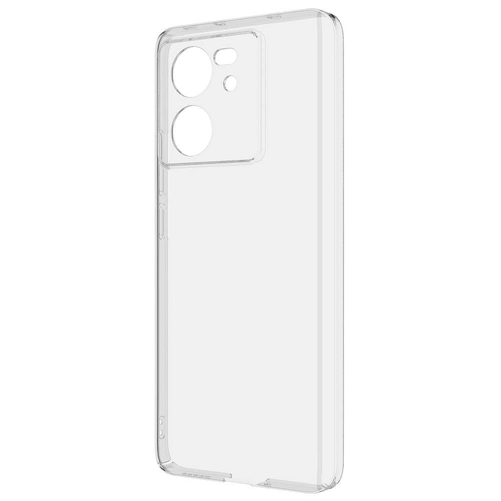 Xiaomi Mi 13T Pro Kılıf Nano Oleofobik Özellikli Sert Arka Yüzey Zore Droga Kapak Renksiz