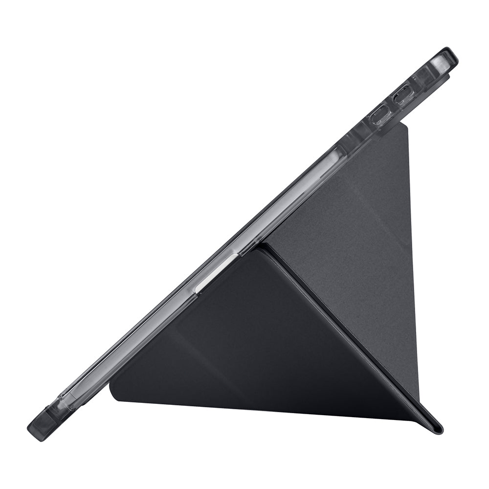 Xiaomi Pad 7 Pro Kılıf Zore Tri Folding Kalem Bölmeli Standlı Kılıf Lila