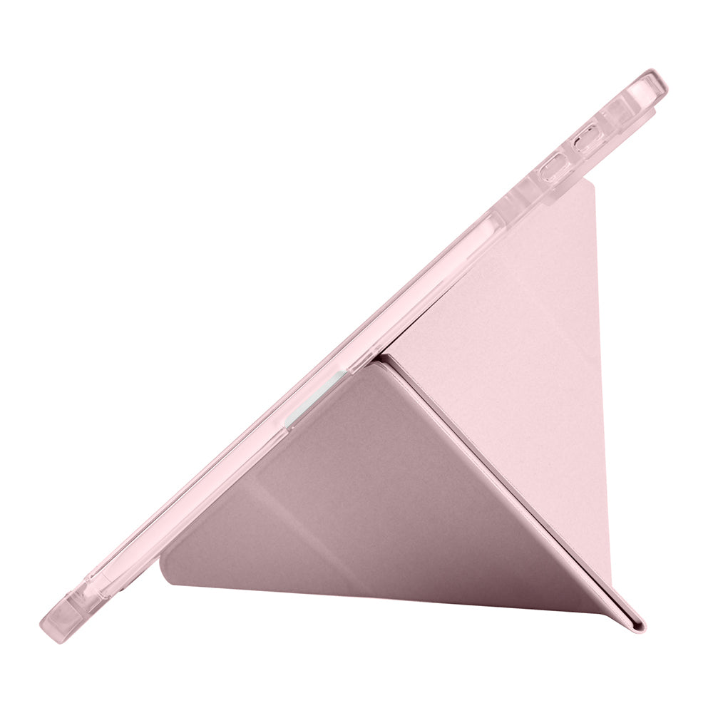 Xiaomi Pad 7 Pro Kılıf Zore Tri Folding Kalem Bölmeli Standlı Kılıf Koyu Yeşil