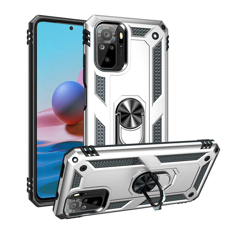 Xiaomi Poco M5S Kılıf Zore Vega Kapak