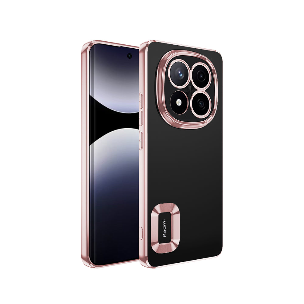 Xiaomi Poco X7 Kılıf Kamera Korumalı Logo Gösteren Zore Omega Kapak