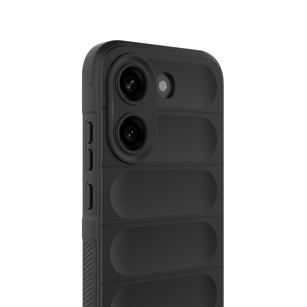 Xiaomi Poco X8 Pro Kılıf Esnek TPU Oyuklu Arka Yüzey Tasarımlı Zore Etnik Silikon Kapak