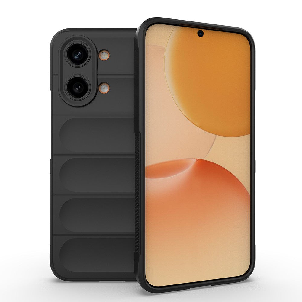 Xiaomi Poco X8 Pro Max Kılıf Esnek TPU Oyuklu Arka Yüzey Tasarımlı Zore Etnik Silikon Kapak