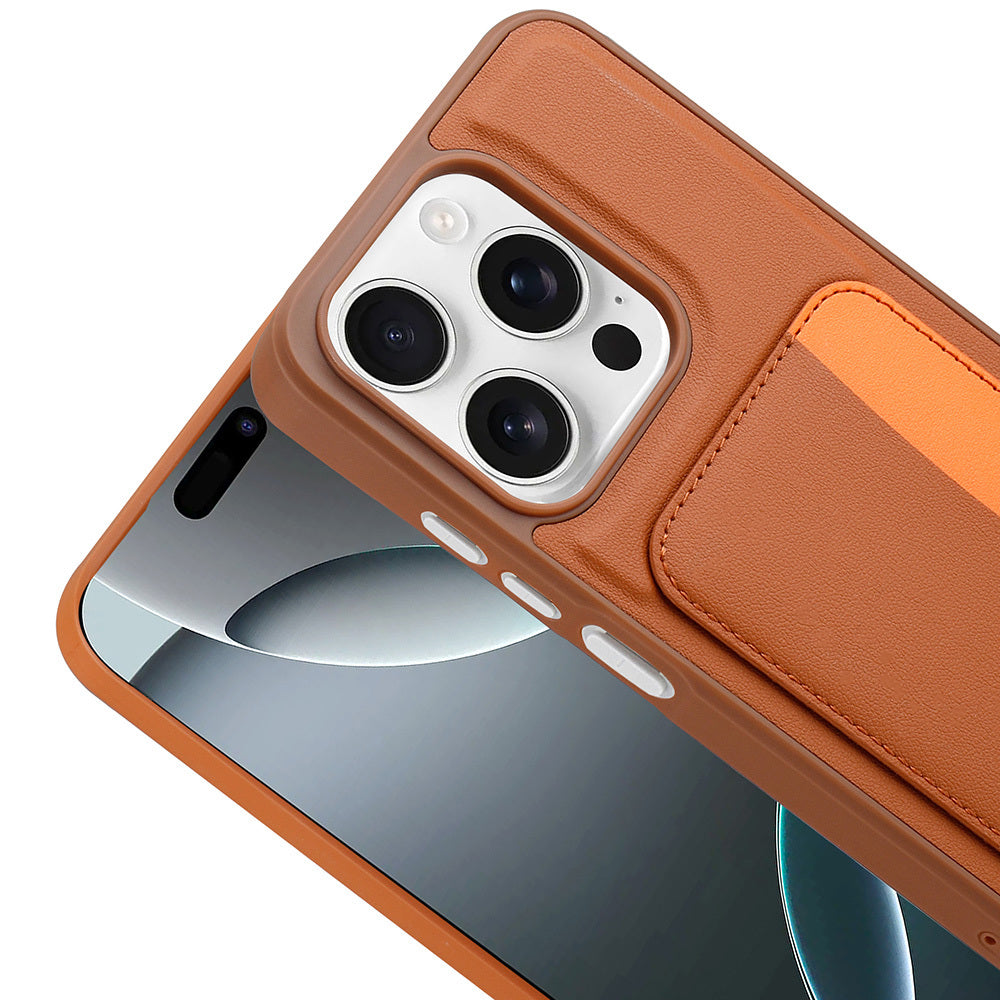 Xiaomi Redmi 15C Kılıf Kartlıklı Zore X-Kart Silikon Kapak Siyah