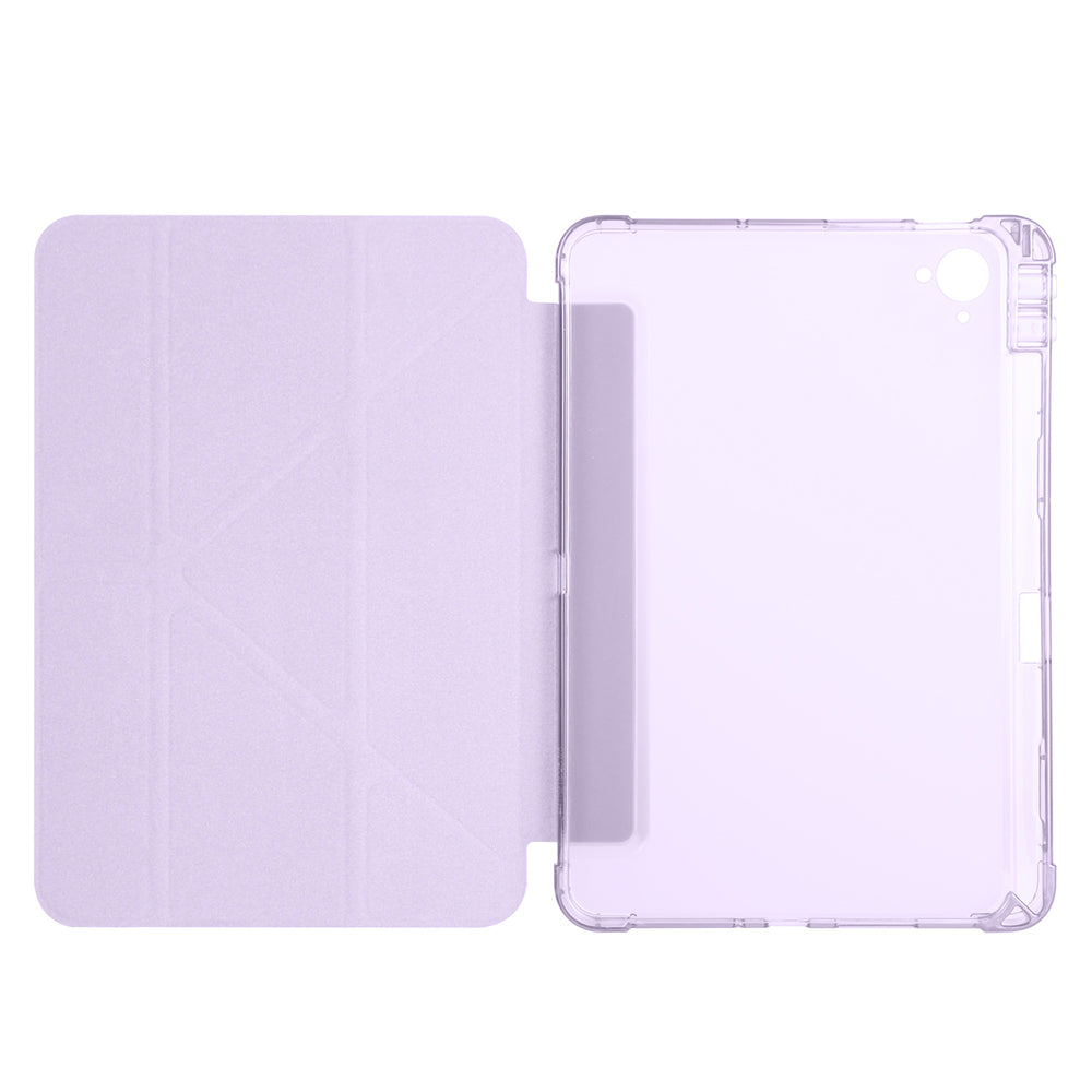 Xiaomi Redmi K Pad Kılıf Zore Tri Folding Kalem Bölmeli Standlı Kılıf Koyu Yeşil