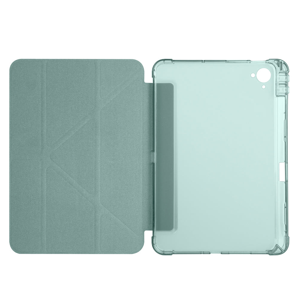 Xiaomi Redmi K Pad Kılıf Zore Tri Folding Kalem Bölmeli Standlı Kılıf Siyah