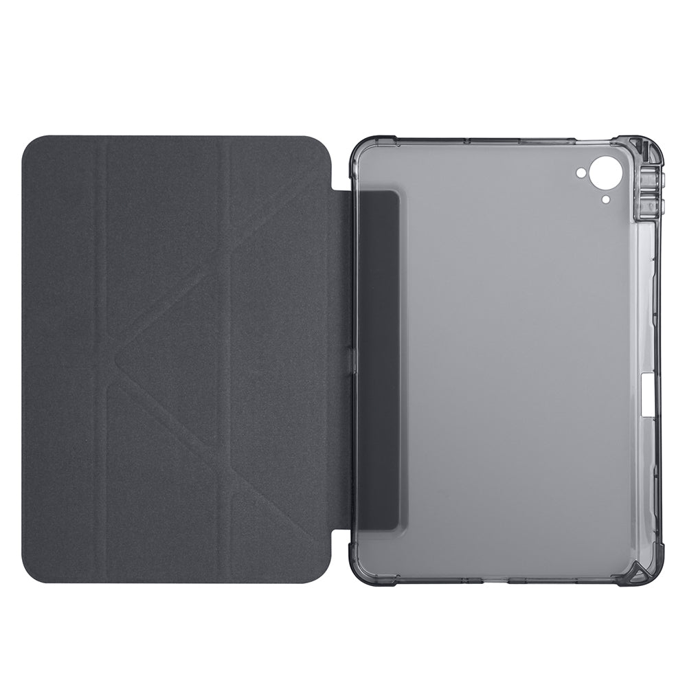 Xiaomi Redmi K Pad Kılıf Zore Tri Folding Kalem Bölmeli Standlı Kılıf Koyu Yeşil