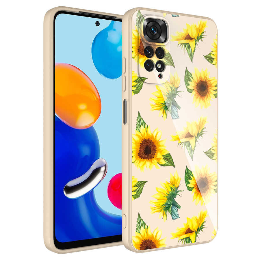 Xiaomi Redmi Note 11 Pro 5G Kılıf Kamera Korumalı Desenli Sert Silikon Zore Epoksi Kapak