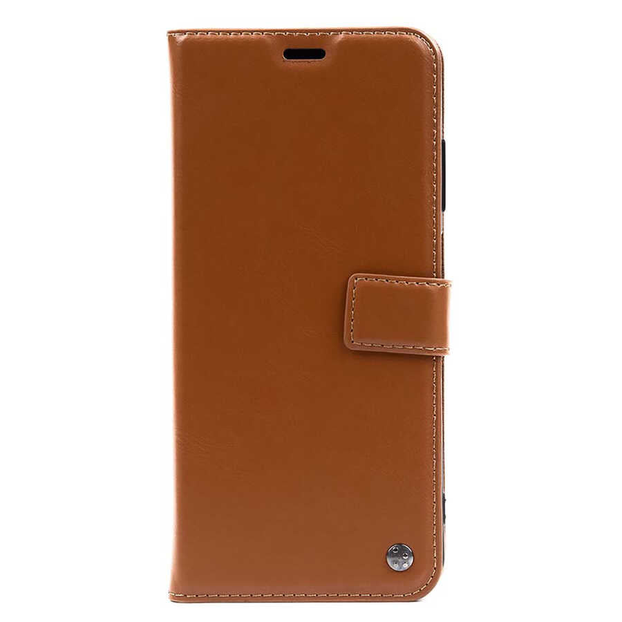 Xiaomi Redmi Note 9 Kılıf Zore Kar Deluxe Kapaklı Kılıf