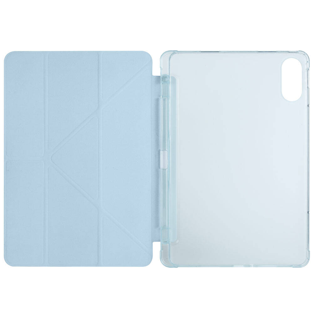 Xiaomi Redmi Pad Pro Kılıf Zore Tri Folding Kalem Bölmeli Standlı Kılıf Mor