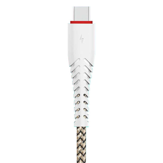 Xipin LX18 Type-C Usb Kablo 1.2M Beyaz