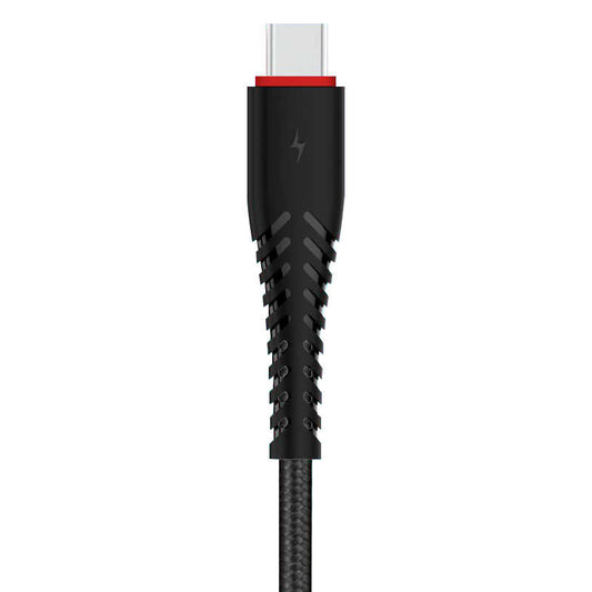 Xipin LX18 Type-C Usb Kablo 1.2M Siyah