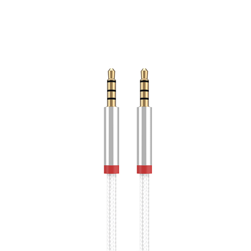 Zore AU-707 Örgü Tasarımlı Aux Audio Kablo 3.5mm 1m